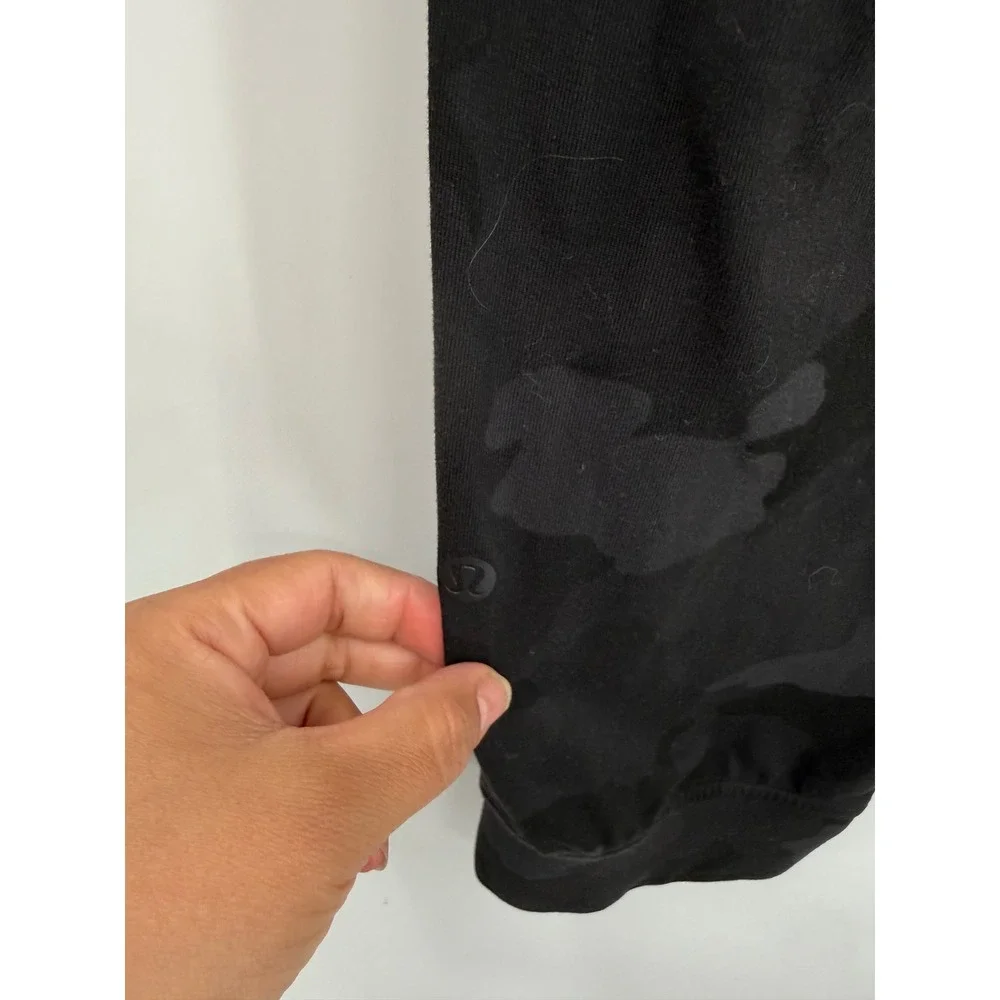 Lululemon Size 4 Ready to Rulu‎ Jogger Womens Black Camo High Rise Sweatpants